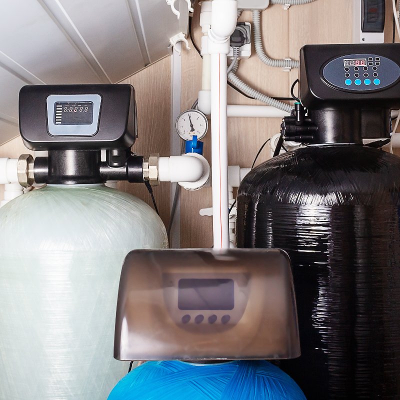 a whole house water softening system