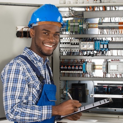 A Technician Provides an Electrical Inspection.